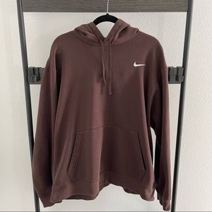 Brown Nike Hoodie -  Mens XL